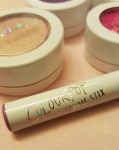 ColourPop Lippie Stick in Corset. Swatches at AlmostHerBlog.com