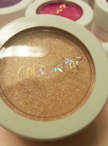 ColourPop Super Shock Cheek in Smokin' Whistles. Swatches at AlmostHerBlog.com