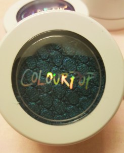 ColourPop Eyeshadow in Coconut. Swatches at AlmostHerBlog.com