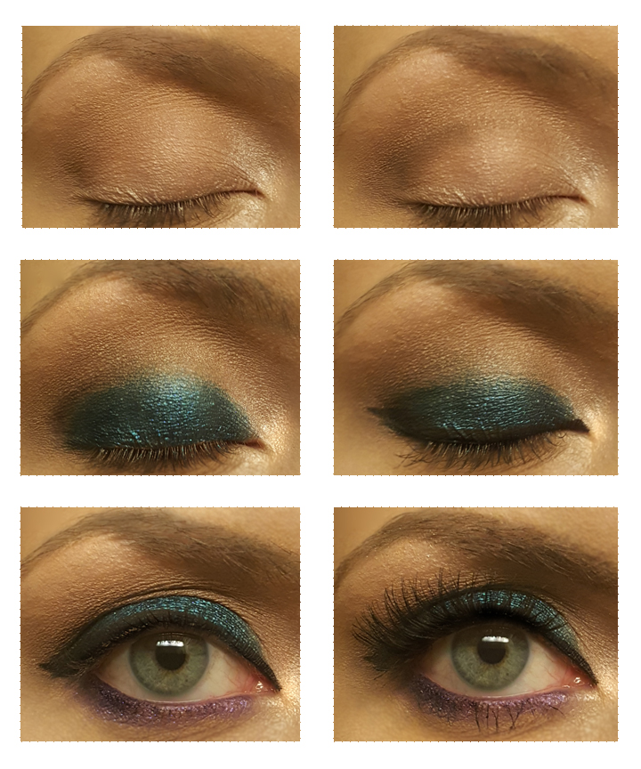 Teal and Purple Eyeshadow Look! www.almostherblog.com #colourpop #eyeshadow