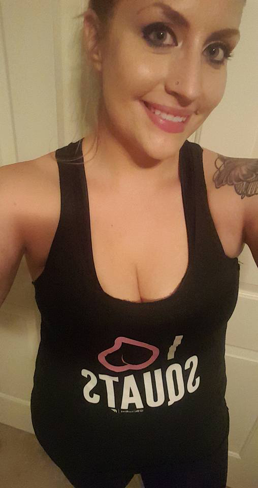 This shirt made me excited to workout!! Thanks again Kelley for the support and surprise!!