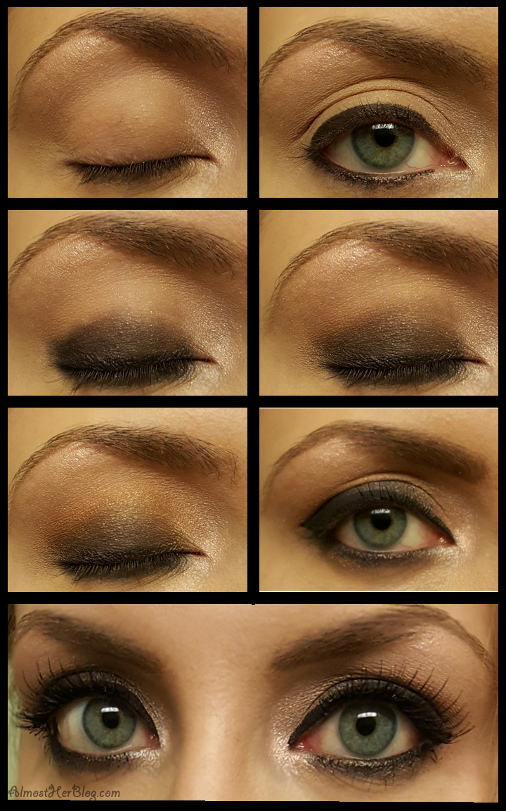 Valentine's Day Smoky Look #nakedsmoky #valentinesday #smokyeye #valentinesmakeup www.almostherblog.com
